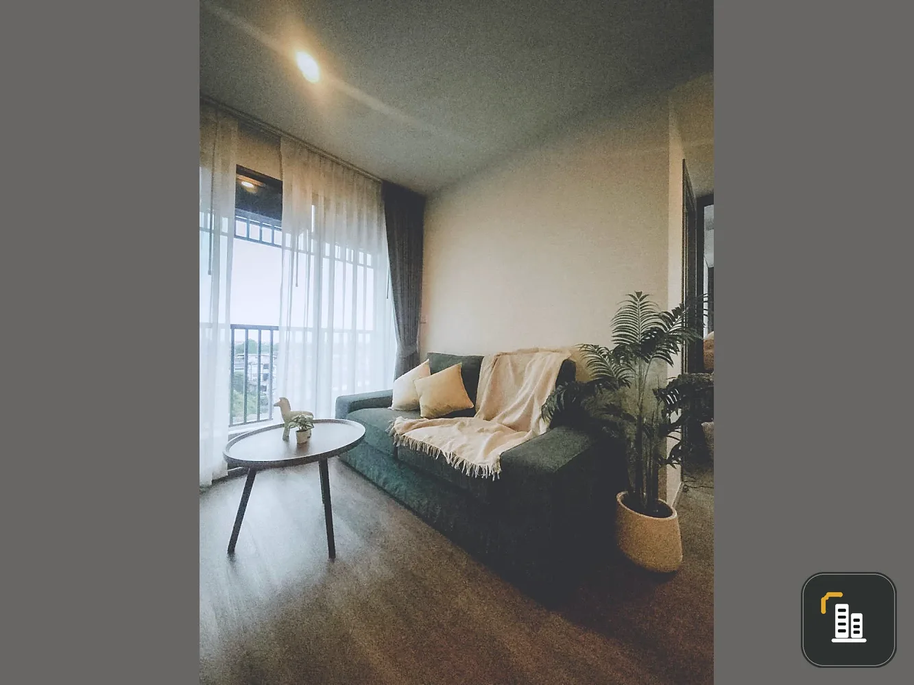 For sale THE ORIGIN Sukhumvit Sailuat E22 Station 1 bedroom 1 bathroom, decorated in a minimalist style, comes with complete facilities, don't miss it