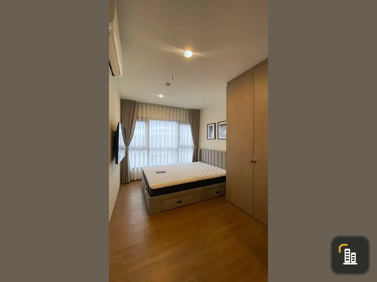 For rent THE LINE Phahonyothin Park, ready to move in, furnished, just bring your bag+++