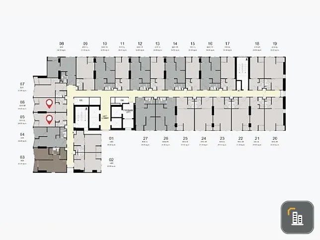 Selling down payment Ideo Ramkhamhaeng - Lam Sali Station, 31st floor, good project, nice location, book now, urgently.