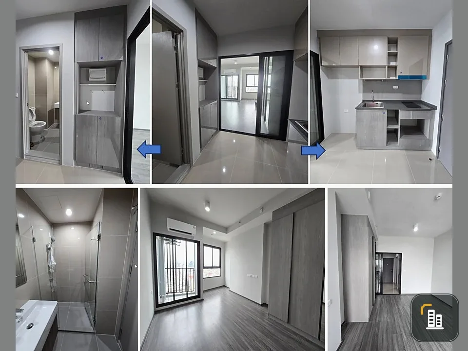 Down payment sale, Ideo Ramkhamhaeng-Lamsalee, studio room, comes with a very special price. Let me tell you, you definitely can't miss it.