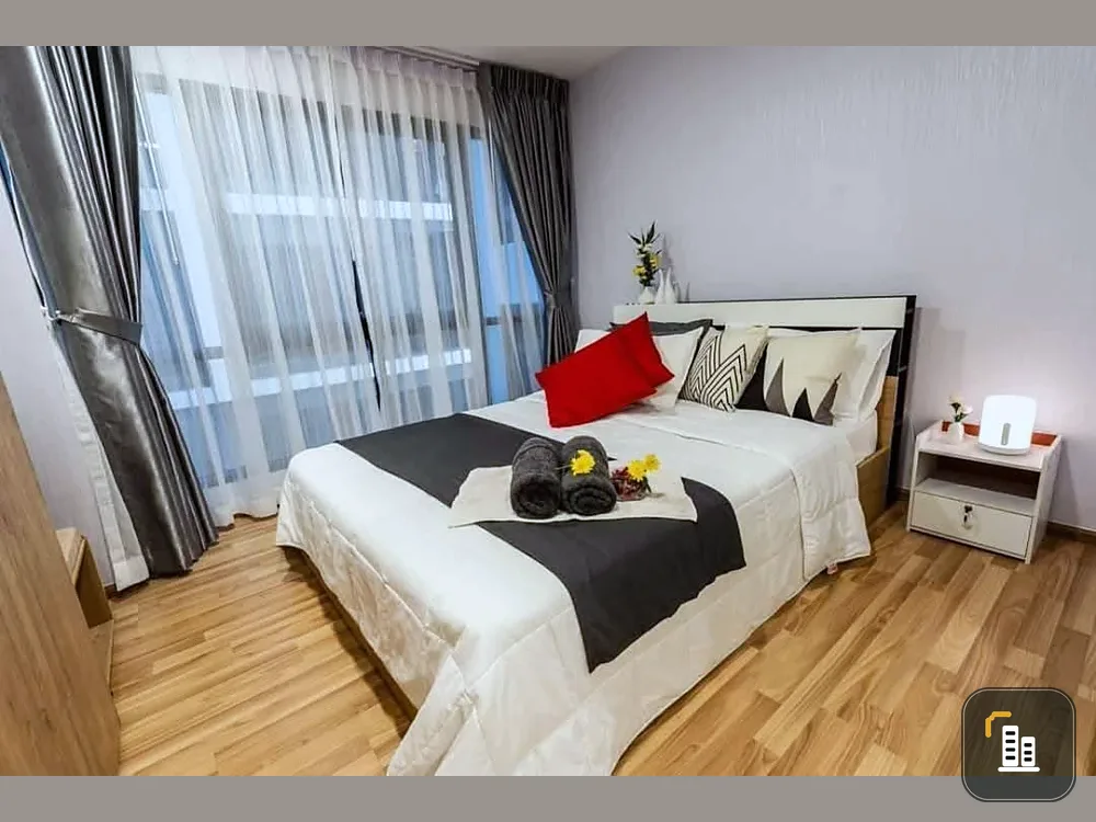 For rent: Green Ville Sukhumvit 101, Building A, 4th floor, fully furnished, just bring your bags and move in.