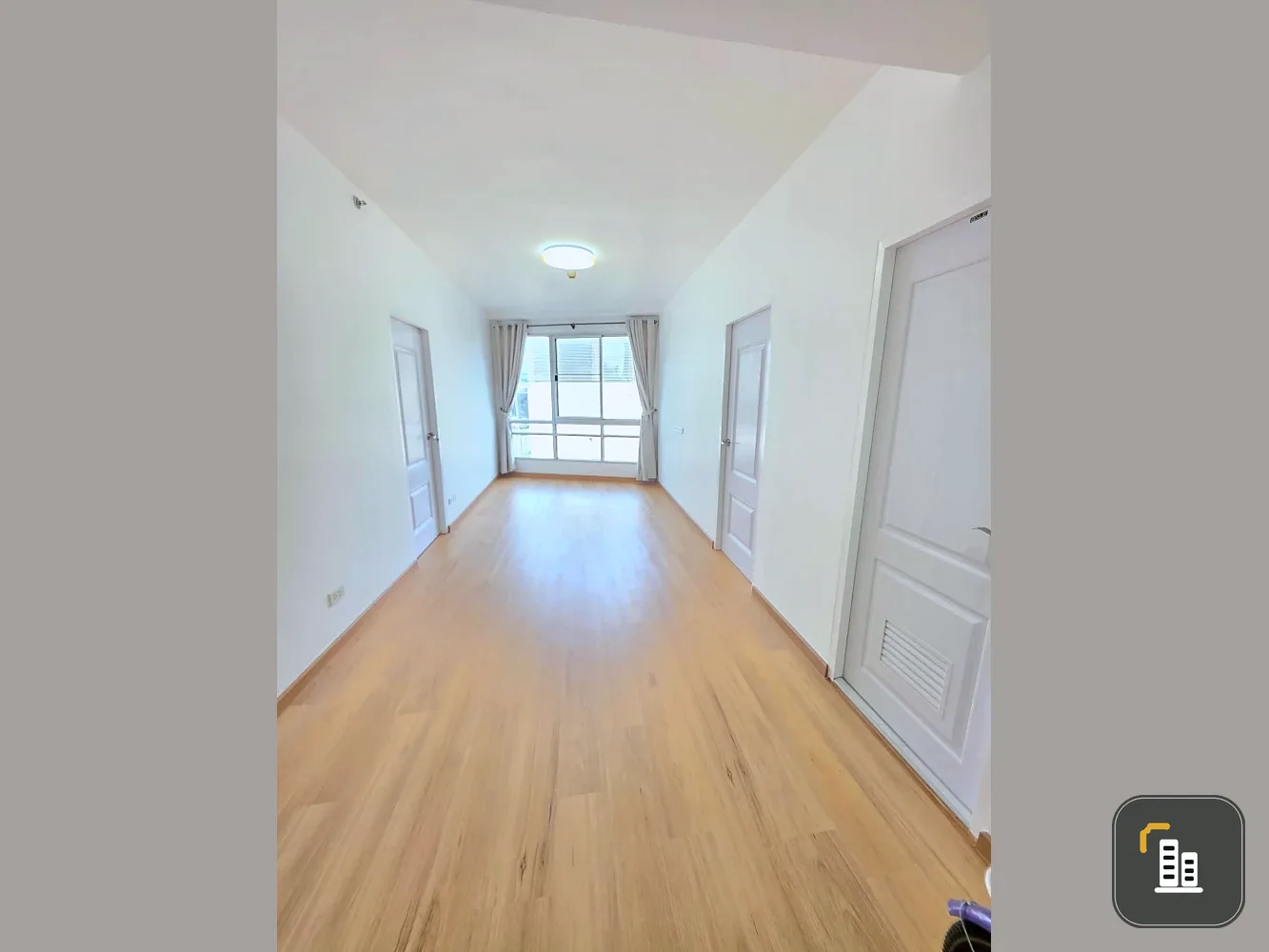 For sale: THE ZEST Lat Phrao, 2 bedrooms, 2 bathrooms, 1st floor, lots of usable space, comfortable, not cramped, hurry and reserve now.