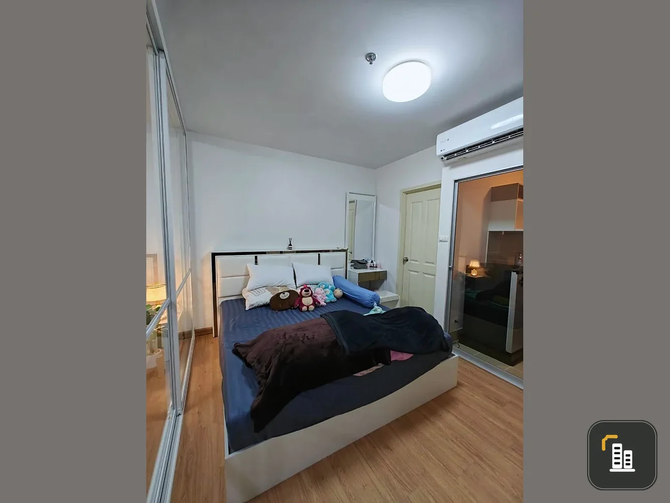 For rent Supalai Veranda Rattanathibet, ready to move in, high floor, well-proportioned room, hurry and book now before you miss out+++