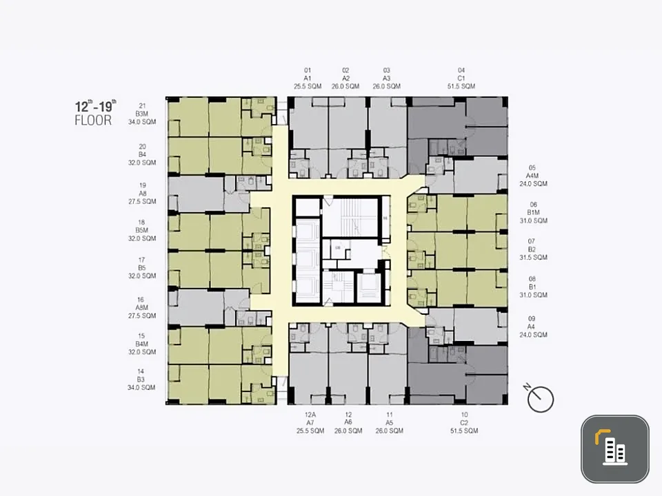 For sale: Culture Thonglor, high floor room, spacious, comfortable, hurry and book now!!!