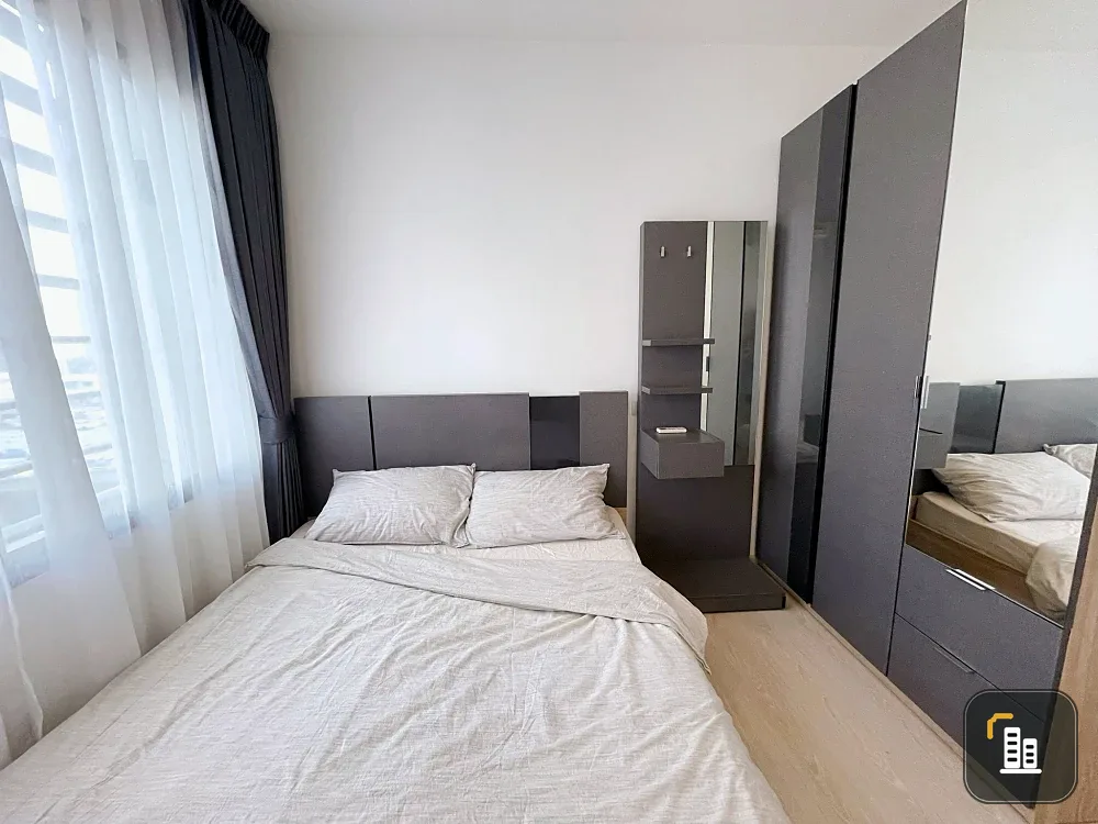 For sale: Rhythm Asoke 2 rooms, ready to move in, rooms are divided into sections, bedroom separated from living room, book now!
