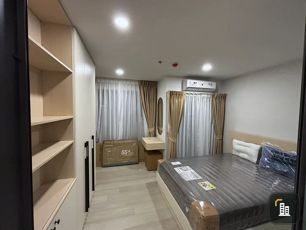 For rent!! Aspire On Nut Station, 4th floor (Corner room) Fully furnished, ready to move in immediately, hurry up and book now!!