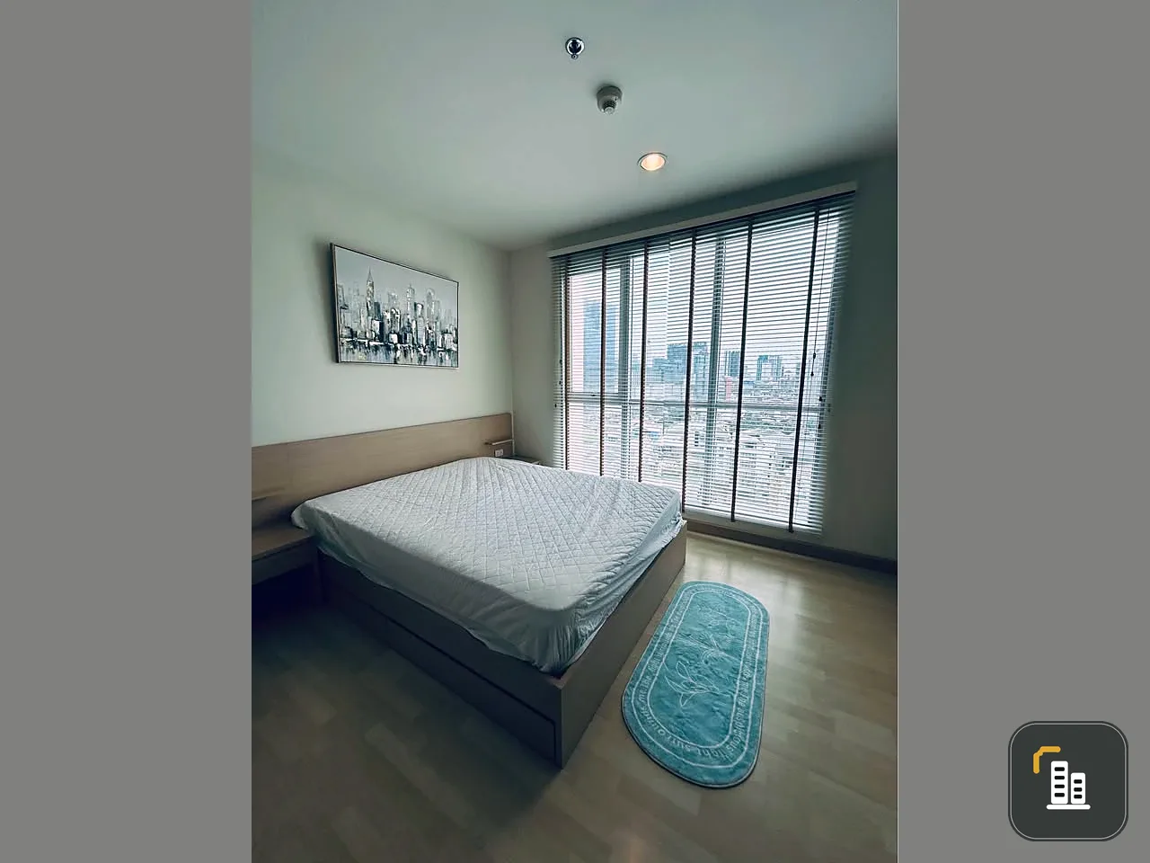 For rent: Rhythm Ratchada, spacious room, comfortable, great city view, fully furnished, ready to move in