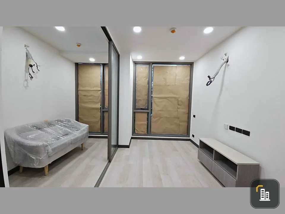Selling down payment GROOVE VIBES Lat Phrao 18, wide front room, clearly divided into sections. I must say that you must reserve.