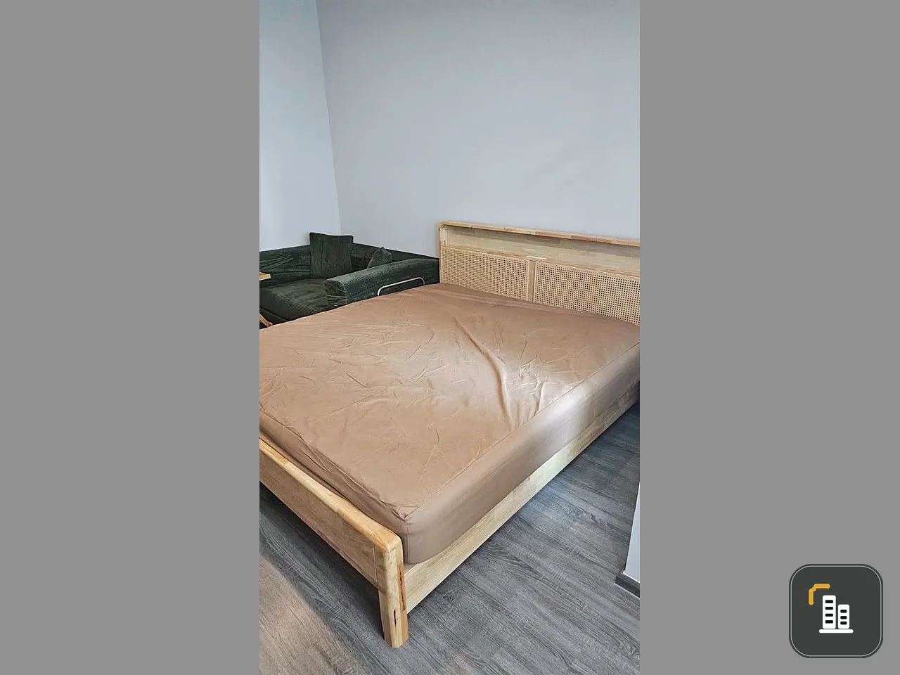 For rent: Ideo Ramkhamhaeng - Lam Sali Station, a nice room, comes with complete furniture and electrical appliances, just bring your bags and move in