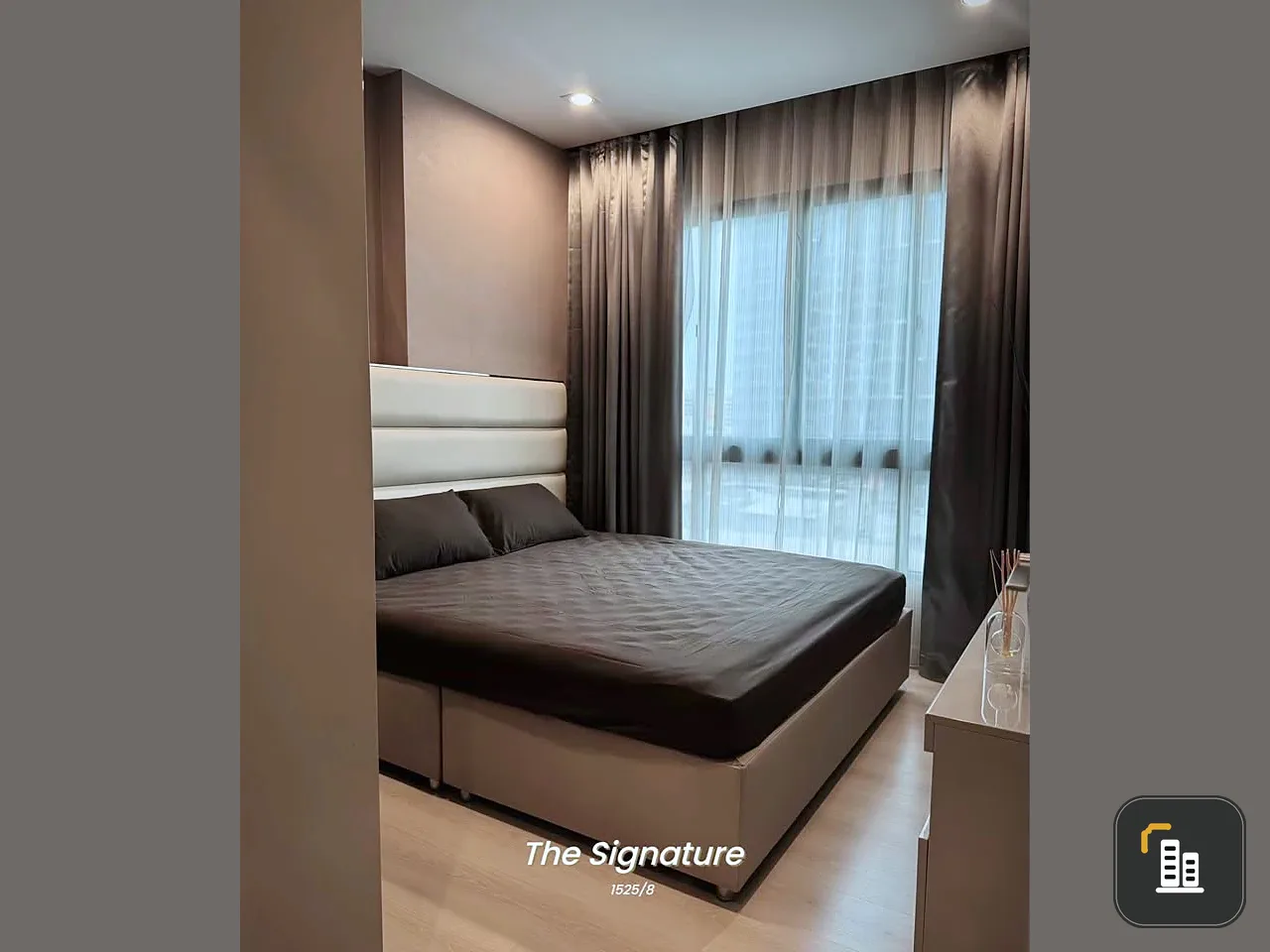 For rent: The Signature by URBANO, 8th floor, room 8, swimming pool view, fully furnished and appliances