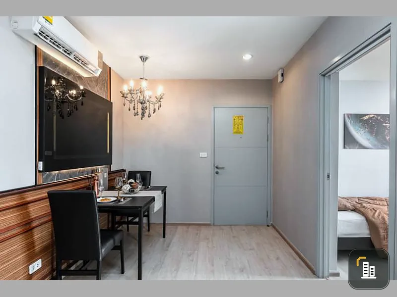 Condo for sale, Ideo Wutthakat, built-in room, decorated with marble, very beautiful, fully furnished, big room, 2 bedrooms, very nice, hurry up