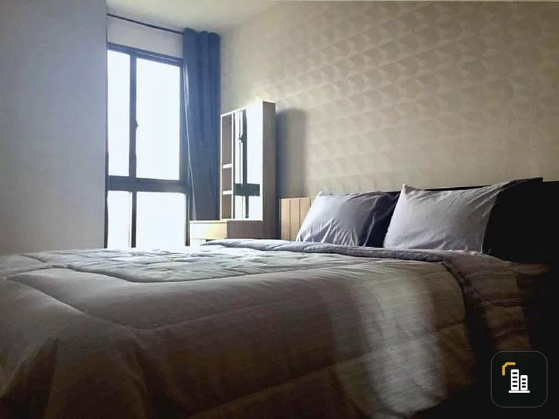 Condo for rent IDEO Wutthakat, the most beautiful room, with wallpaper in the whole room, very nice, ready to live today, don't wait