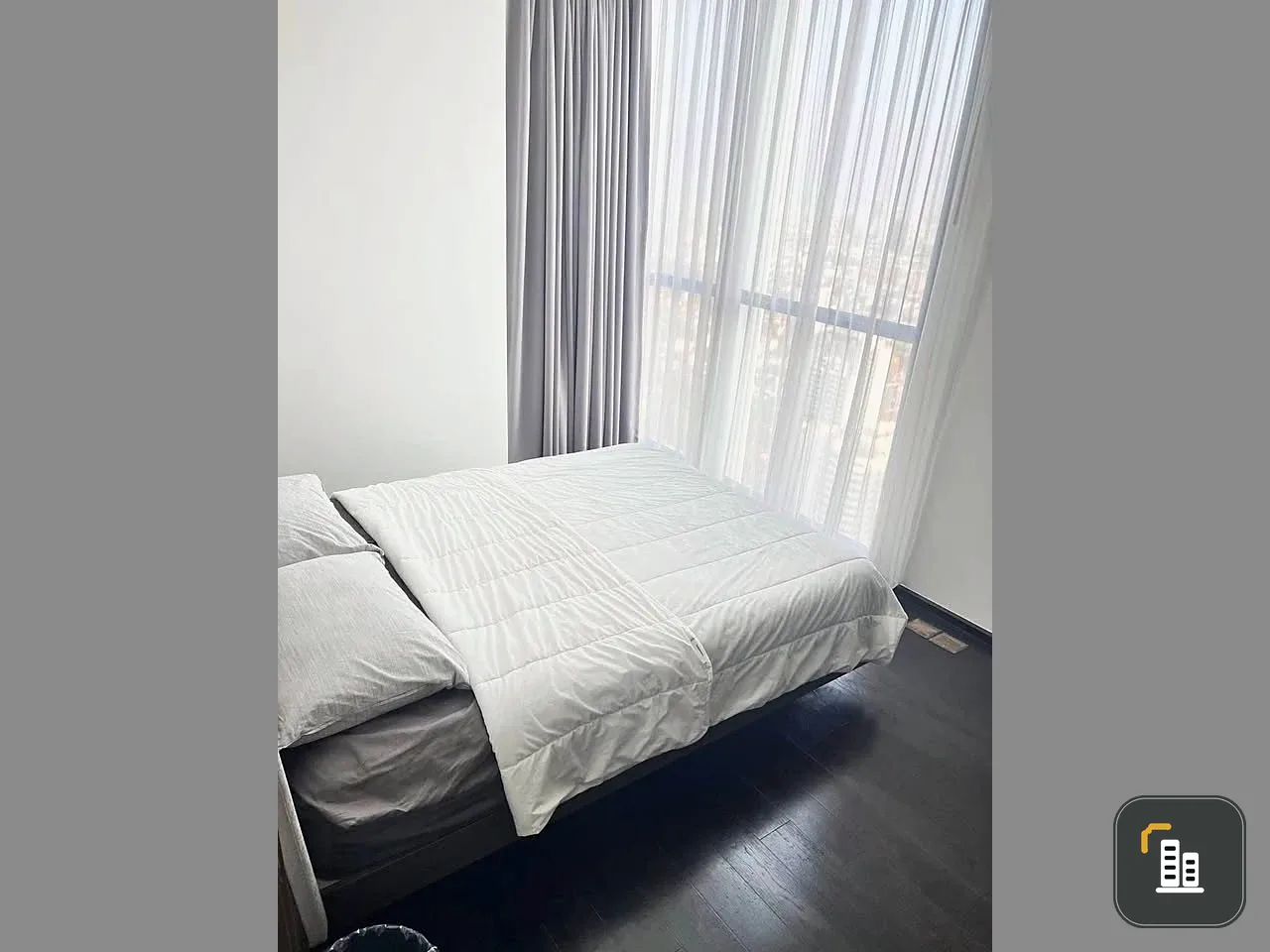 For rent Park Origin Thonglor, spacious room, lots of usable space, fully furnished, has a jacuzzi, book now
