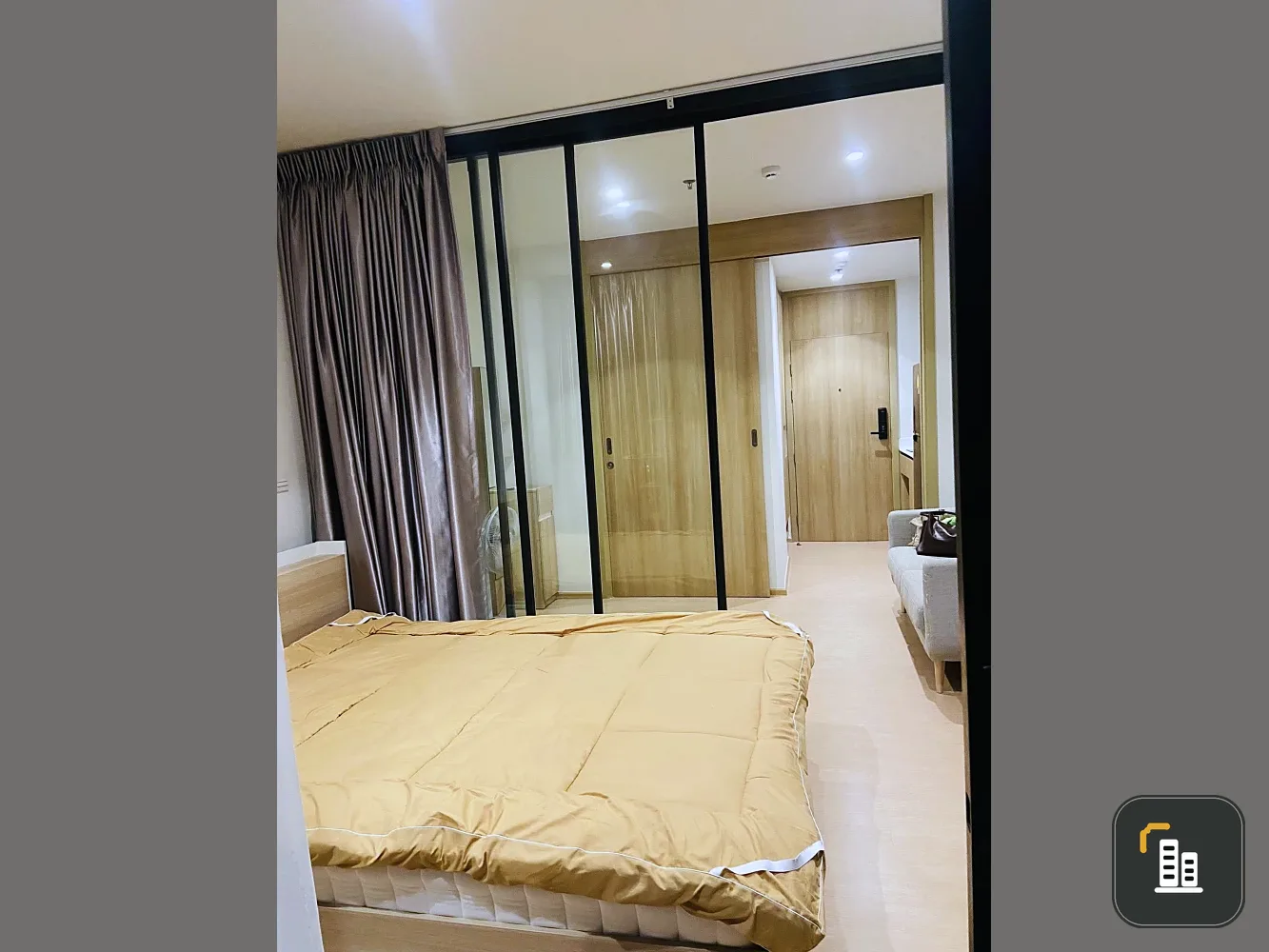 For rent: Maru Lat Phrao 15, high floor room, comfortable, spacious, comes with complete facilities. Good like this, hurry up and book now!!!
