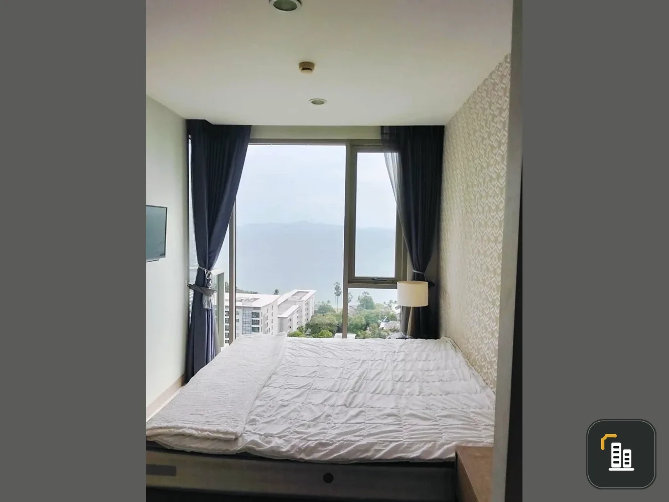 For rent: The Riviera Wongamat Beach, high floor, nice to live in, fully furnished, hurry and book now++