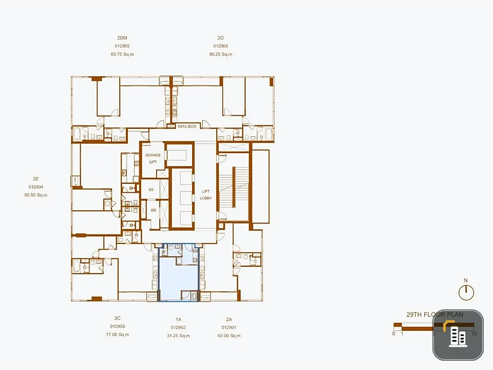 Selling down payment SHUSH RATCHATHEWI, high floor room, get a city view from a high angle, in a great location, hurry and book now.
