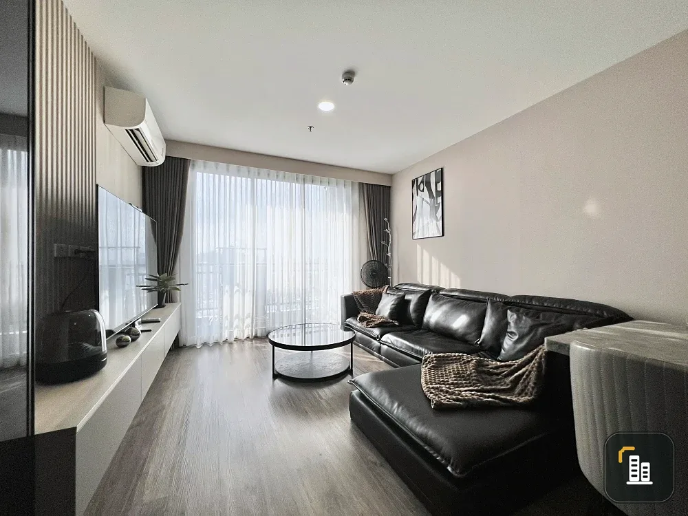 For sale, for rent, Artisan Ratchada, 2 bedrooms, 2 bathrooms, decorated well, very nice to live in, hurry and book now.