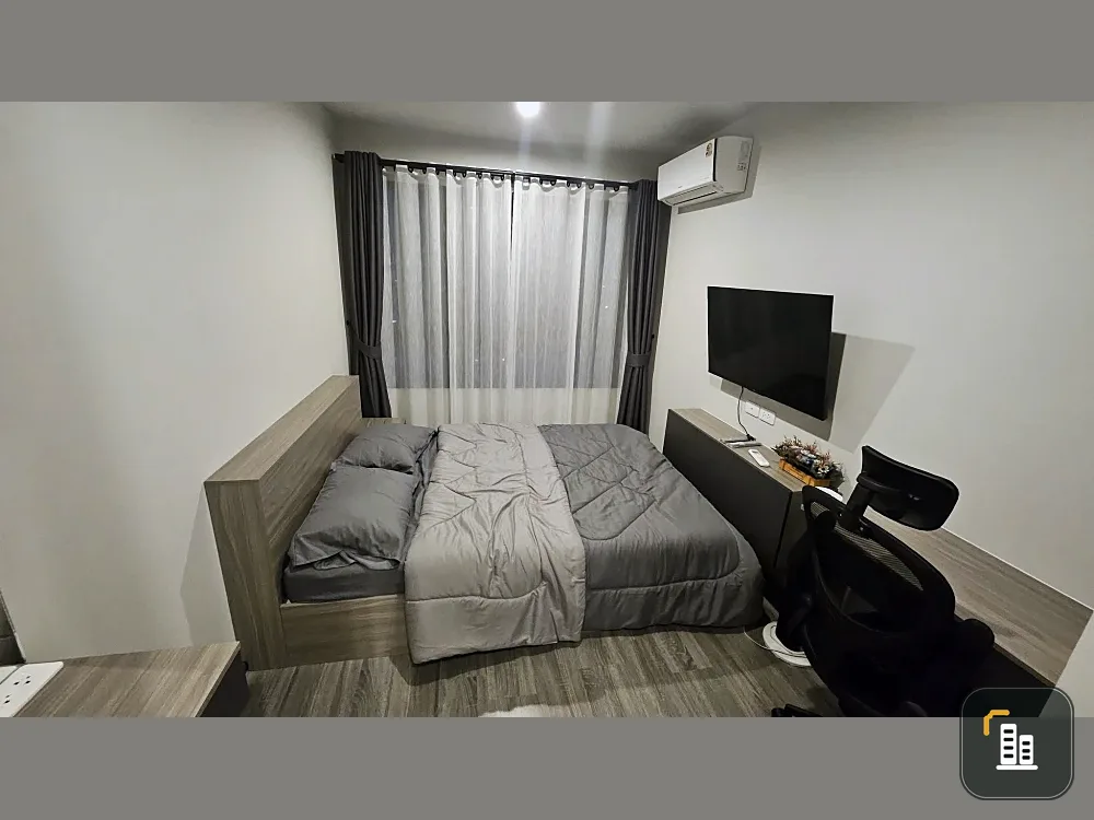 For rent: Condo Ideo Ramkhamhaeng - Lam Sali Station, ready to move in, furnished, hurry and book now++