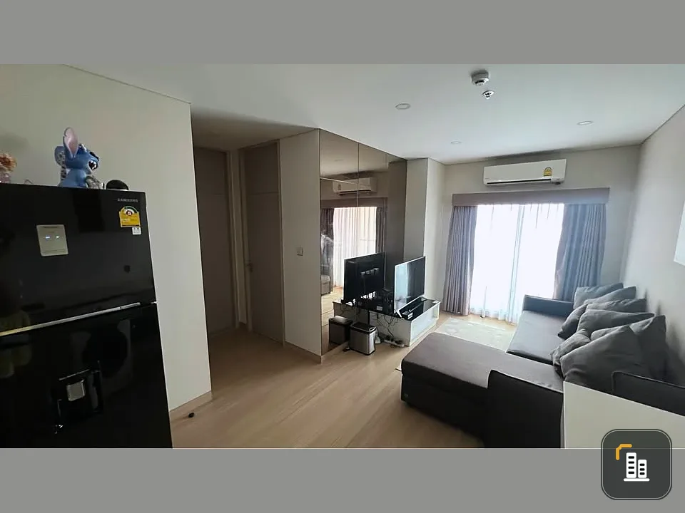 For sale, for rent, Lumpini Suite Din Daeng-Ratchaprarop, 19th floor, front side, open view, good wind, no buildings blocking, spacious room, ready to