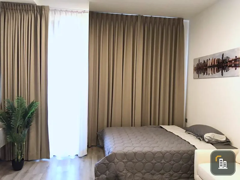 Sale with tenant Miti Chiva kaset station 1 bedroom 1 bathroom 27.28 sqm., 7th floor, beautiful decoration, worth the investment.