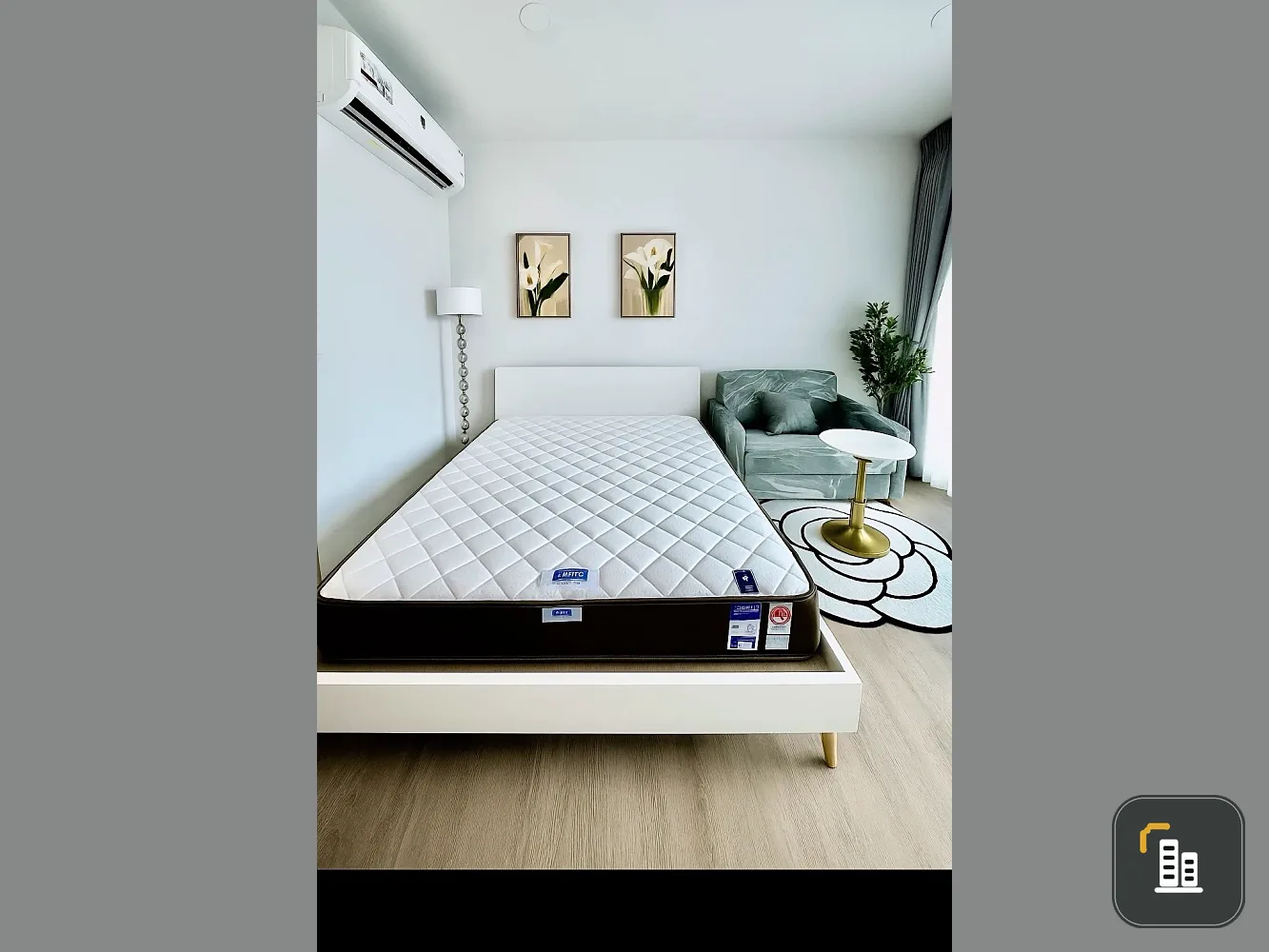 Condo for rent: Aspire Sukhimvit Rama 4, studio room, 12th floor, fully furnished, move in now!