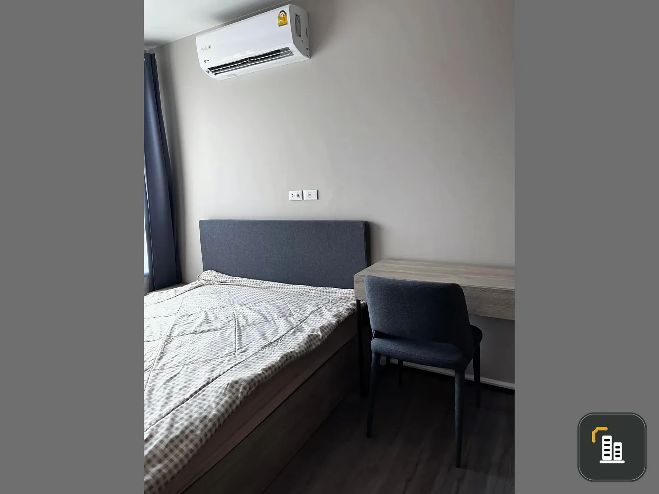 Urgent sale dcondo Hideaway Rangsit, Building C, 7th floor, garden view, fully built-in furniture, come reserve now.
