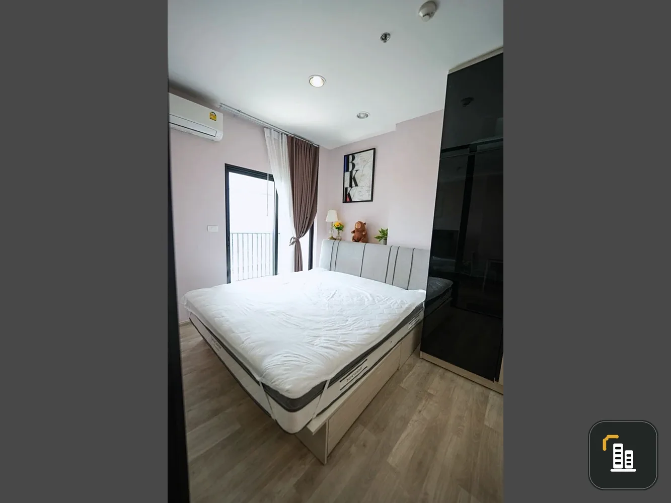 For rent: The Niche Mono Bangna, 2 bedrooms, fully furnished, ready to move in. Reserve now, don't miss out!