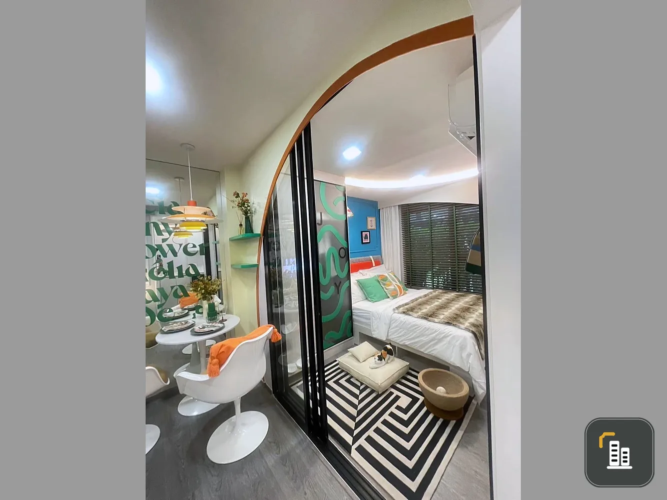 Selling down payment for Kave Wonderland, 8th floor, good location, nice project, interested in booking now, don't miss out.