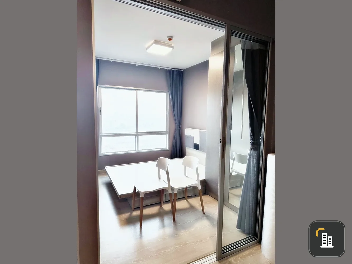 For sale or rent!! Niche ID Pakkret Station Condo, 16th floor, swimming pool view, beautiful and comfortable room, great price, reserve now!!