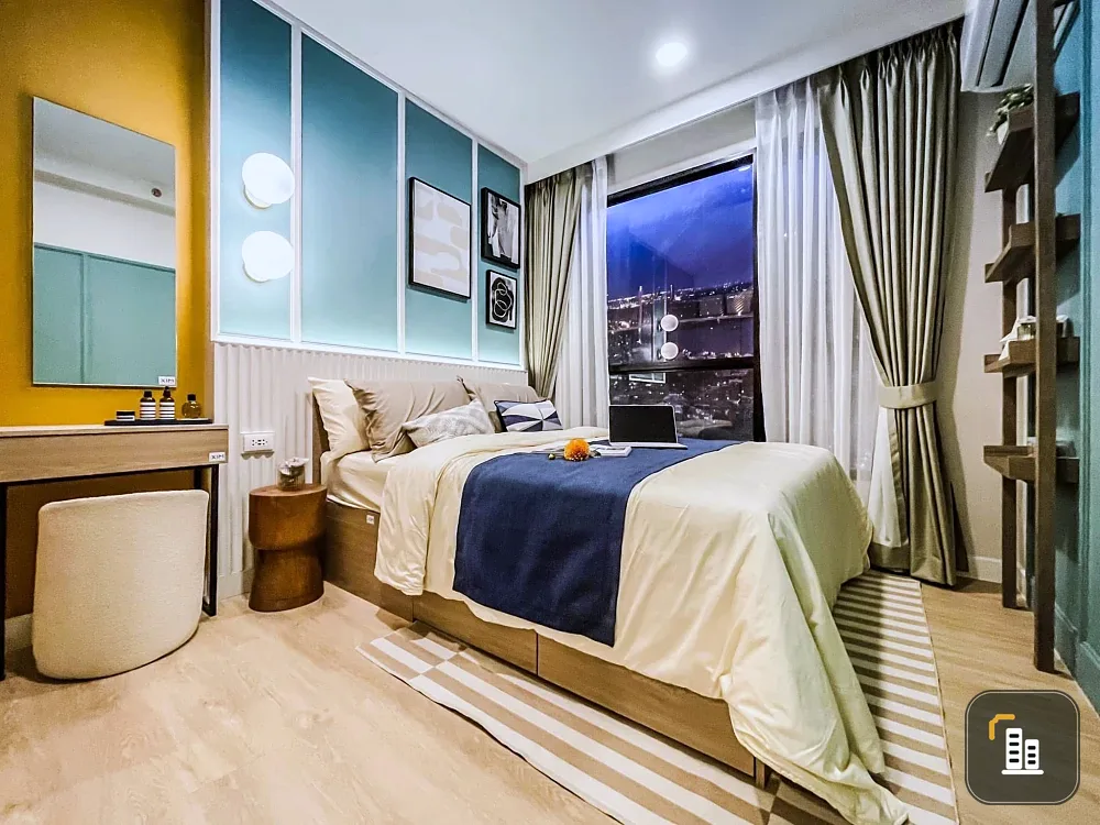 Down payment sale for XIM Suksawat - Rama 3, a lovely room with complete amenities and a river view. Don't miss it!