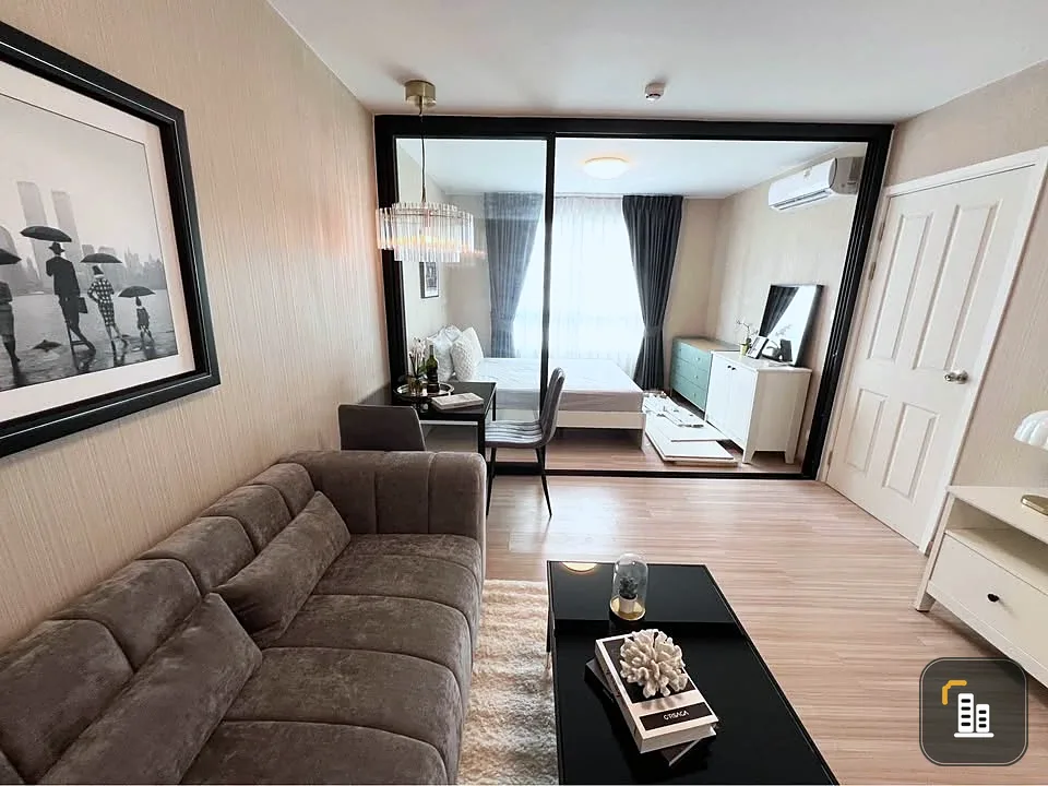 Urgent sale! Plum Condo Phahonyothin 89, clearly separated rooms, fully furnished, ready to move in, everything you need here. Hurry and reserve now!