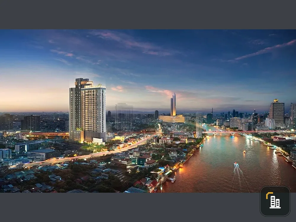 For sale: Life Charoen Nakhon - Sathorn 1 bed plus 35 sq m. Icon Siam view. Come and reserve now.