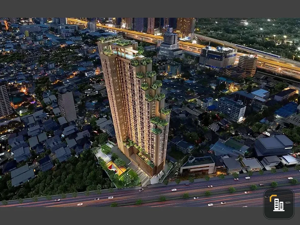 Condo for sale, Metris District Ladprao, large room, comfortable living, 20th floor, high view, come and reserve it now!