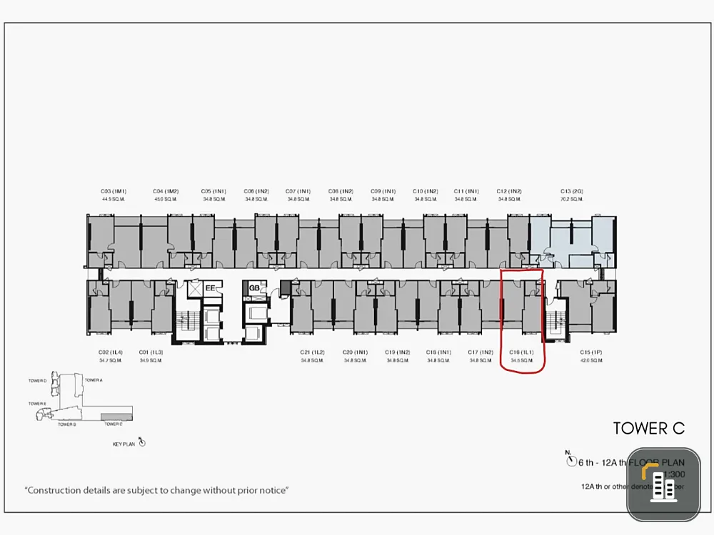 Down payment for sale: Wan Vayla Na Chaopraya, 12th floor, good project, next to the Chao Phraya River, reserve now, urgent!