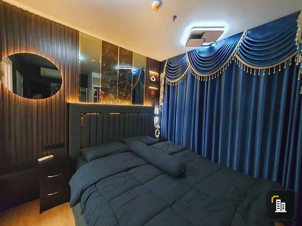 For sale: Fuse Chan Sathorn, beautifully decorated room, simple, luxurious, expensive-looking, built-in walls and excellent furniture. Reserve now!