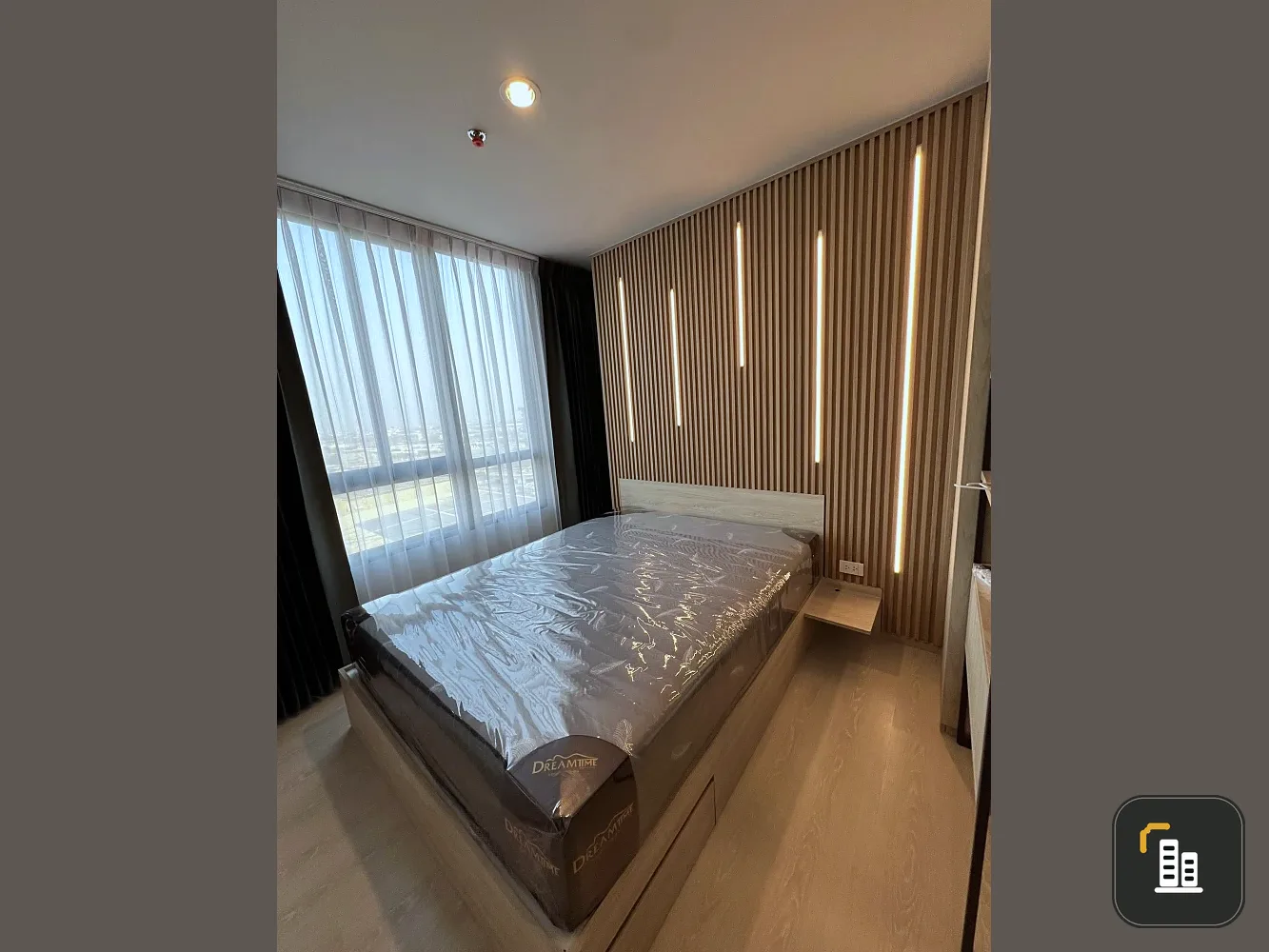 For rent: Noble NUE Mega Plus Bangna, 20th floor, corner room, fully furnished, ready to move in, reserve now, hurry!