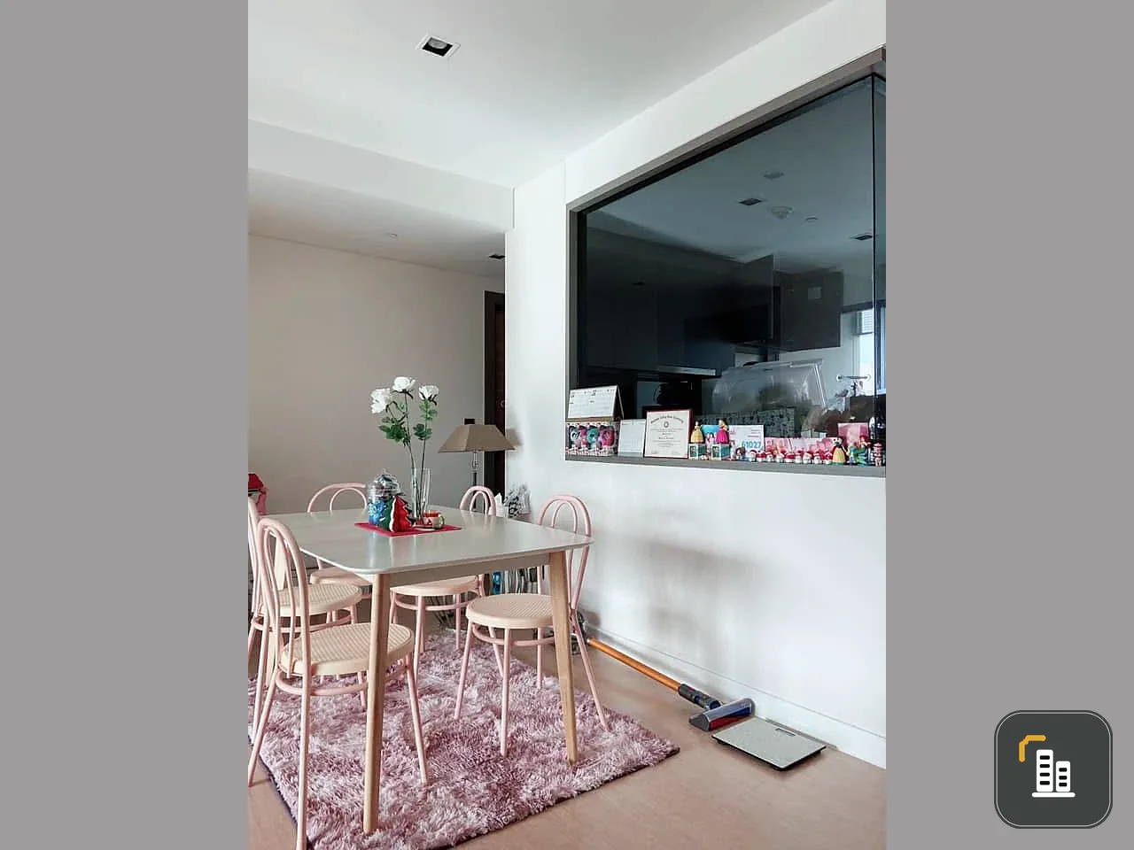 Condo for rent, The Room Charoenkrung, 30 rooms, ready to move in, spacious and comfortable, hurry and reserve now+++