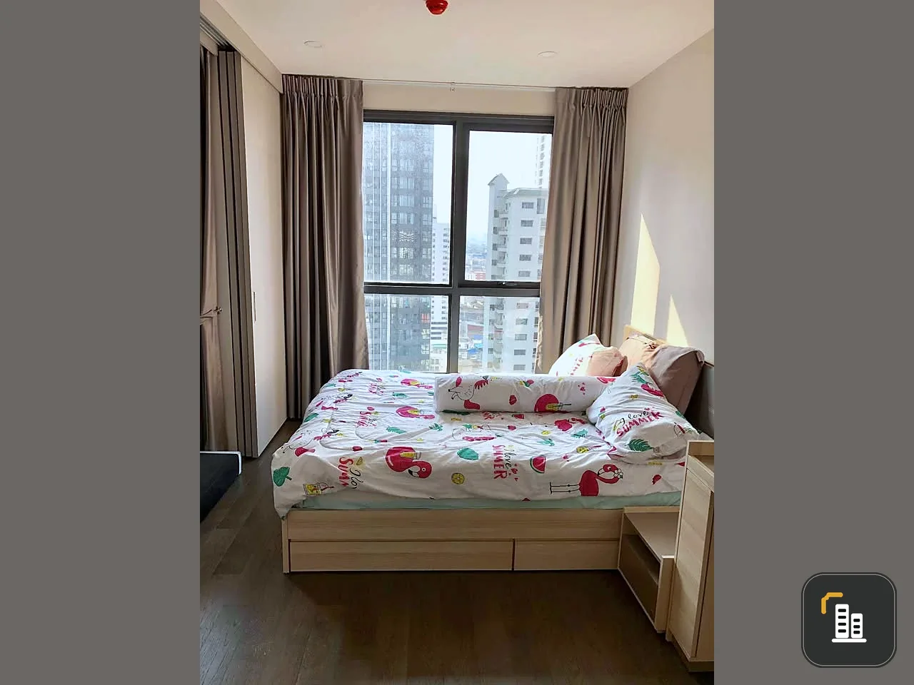 Condo for rent, IdeoQ Siam-Ratchathewi, high floor, ready to move in, hurry and reserve now+++