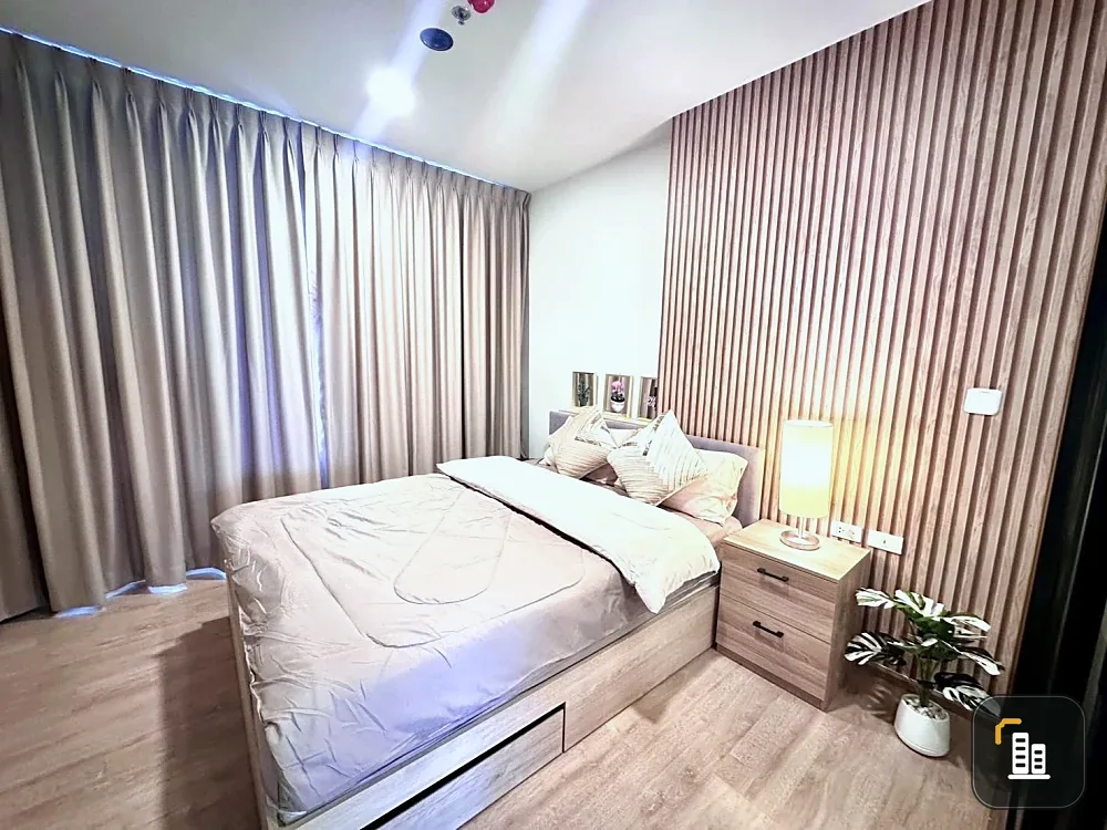 For rent: Chewathai Kaset Nawamin. A spacious room, beautifully decorated, fully furnished. Real photos, prime location. Reserve now, don't delay.