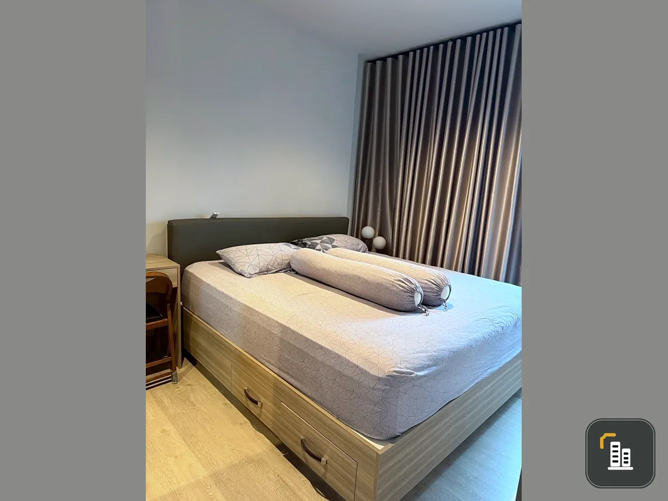 For rent: Altitude Unicorn Sathorn - Tha Phra, 1 bedroom, 1 bathroom, fully furnished, ready to move in.