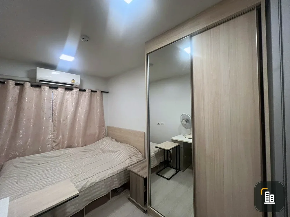 For sale or rent: PLUM CONDO RANGSIT ALIVE 2, 5th floor, room size 27 square meters, fully furnished, ready to move in.