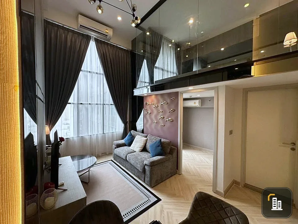 For sale: Knightsbridge Prime Sathorn, ready to move in, spacious and comfortable room, fully furnished, reserve now!