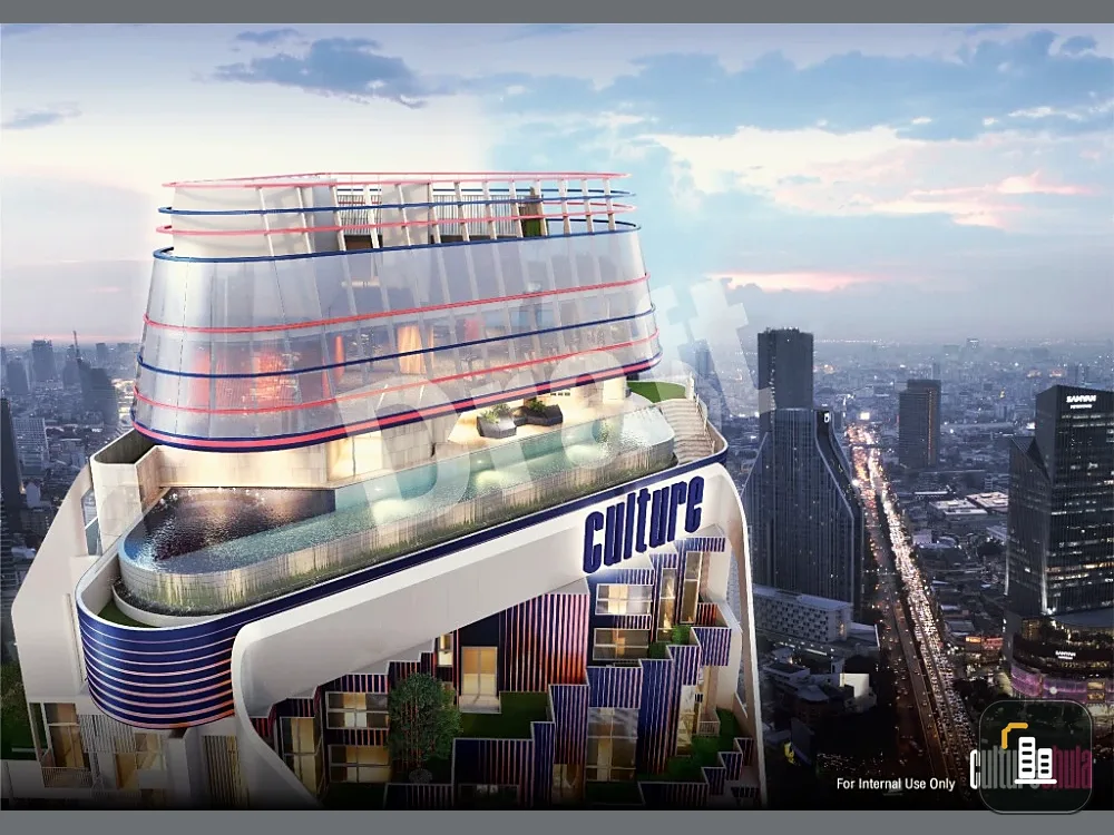 Down payment sale for Culture Chula, a great project with complete facilities. Reserve now before it's too late.