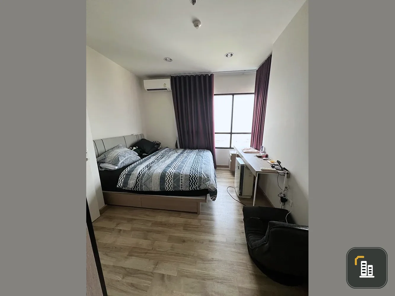 For rent: Niche Mono Sukhumvit-Bearing, 29th floor, spacious room, fully furnished, nice to live in, reserve now, hurry!