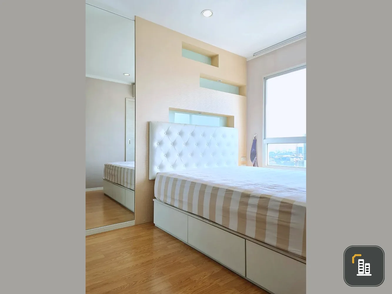 Urgent sale! Lumpini Place Srinakarin-Huamak Station, 21st floor, high view. Hurry and reserve now. Don't miss out!