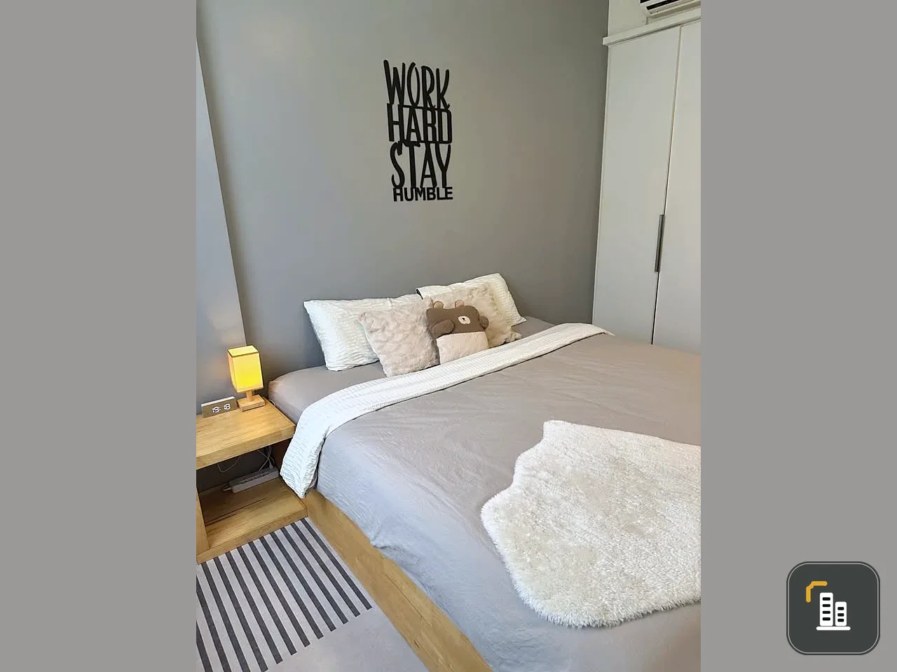 For rent: Unixx South Pattaya, 1 bedroom, 1 bathroom, decorated in a theme, comes with complete furniture, just bring your bags and move in!