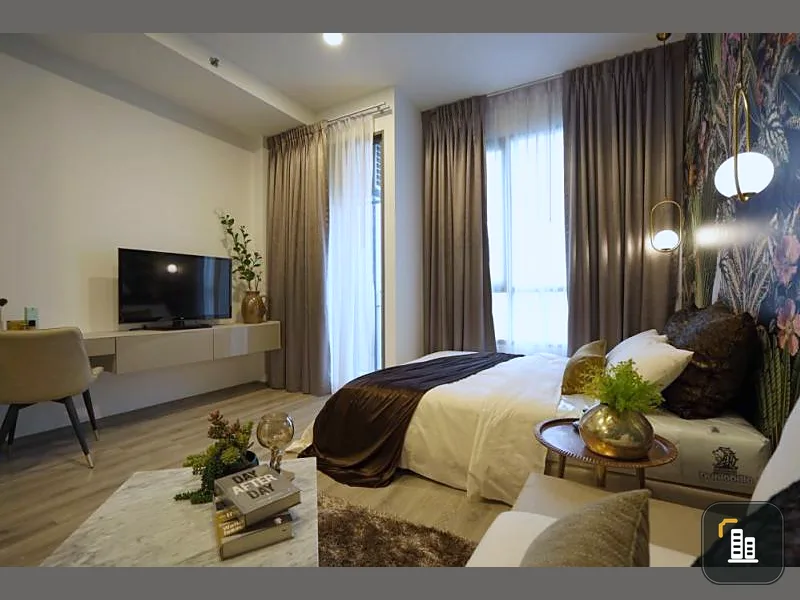 **Sale** Condo Mi Chiva Kaset Station, the best location in the heart of Kasetsart Intersection. Whether to invest or live by yourself is very worthwhile.