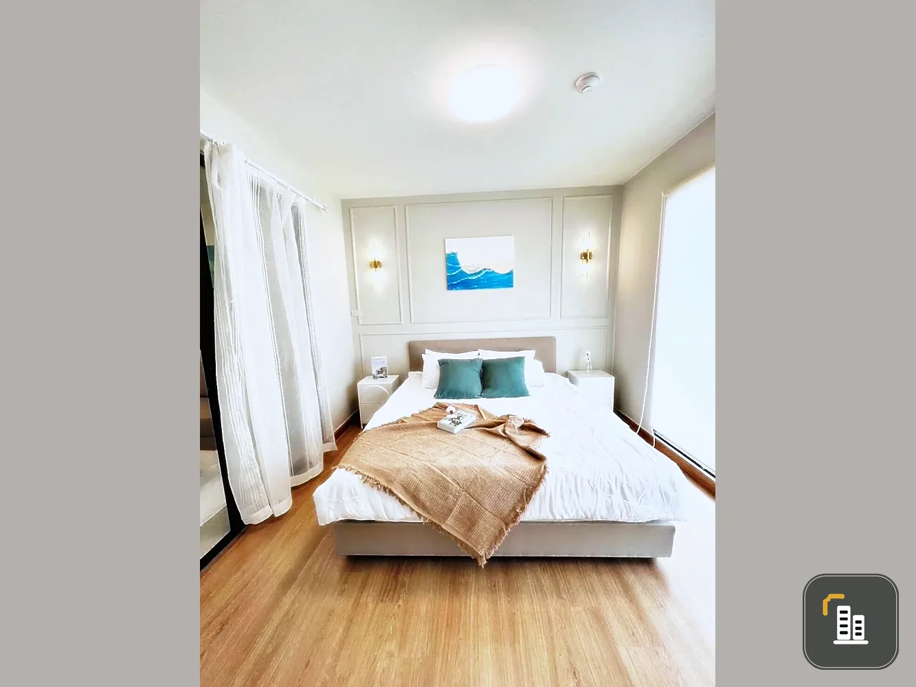 For sale or rent!! Condo Supalai Casa Riva Vista 2, 14th floor, beautiful room, fully furnished, ready to move in. Reserve now!!