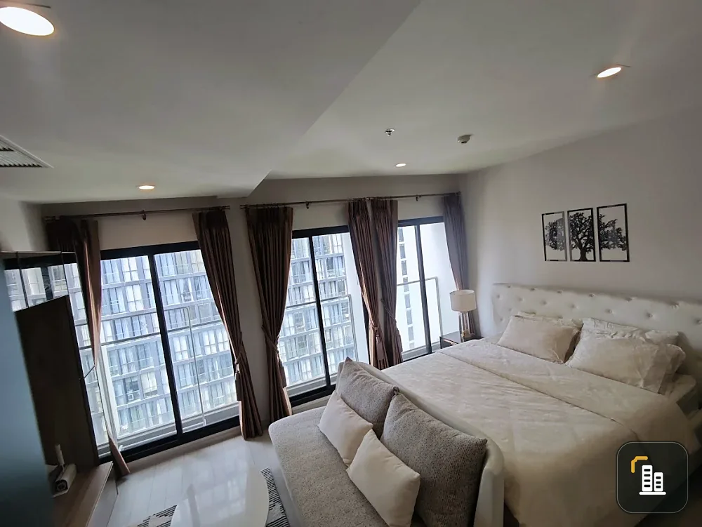 For rent!! Noble Ploenchit Condo, 12th floor, Building A, beautiful room, fully furnished, ready to move in. Reserve now!!