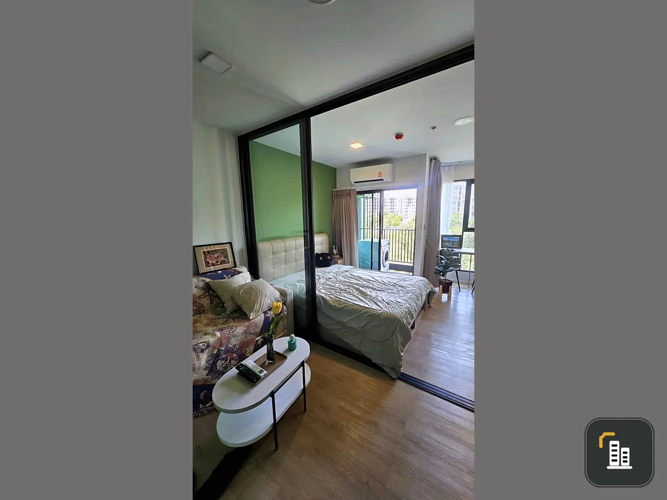 Condo for rent: Kave Tu, warm style, soothing green and white tones, great price, come and reserve now, don't miss out!